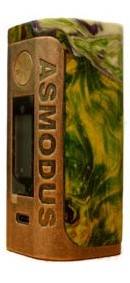 ASMODUS LUSTRO KODAMA 200W BOX MOD COPPER RELIC GREEN